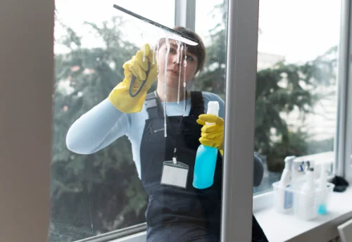 Nettoyage de vitres intérieures et extérieures à Poil